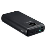 Power Bank 20000mAh Negra digital /2 puertos usb quick charge + 1 Puerto Tipo C Salida + 1 Puerto Tipo C Entrada - Imagen 3