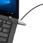 Candado TARGUS trapezoidal con llave para computadora portátil y seguridad de escritorio - Imagen 4
