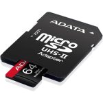 Micro SD ADATA 64GB Clase 10 Alta Resistencia + Adaptador - Imagen 3