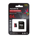 Micro SD ADATA 64GB Clase 10 Alta Resistencia + Adaptador - Imagen 4
