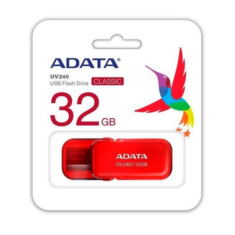 AUV240-32G-RRD Memoria USB ADATA 2.0 Escualizable 32GB COLOR Rojo - Imagen 1