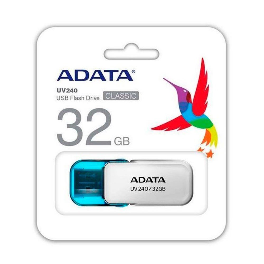 AUV240-32G-RWH-1 Memoria USB ADATA 2.0 Escualizable 32GB COLOR Blanca - Imagen 1