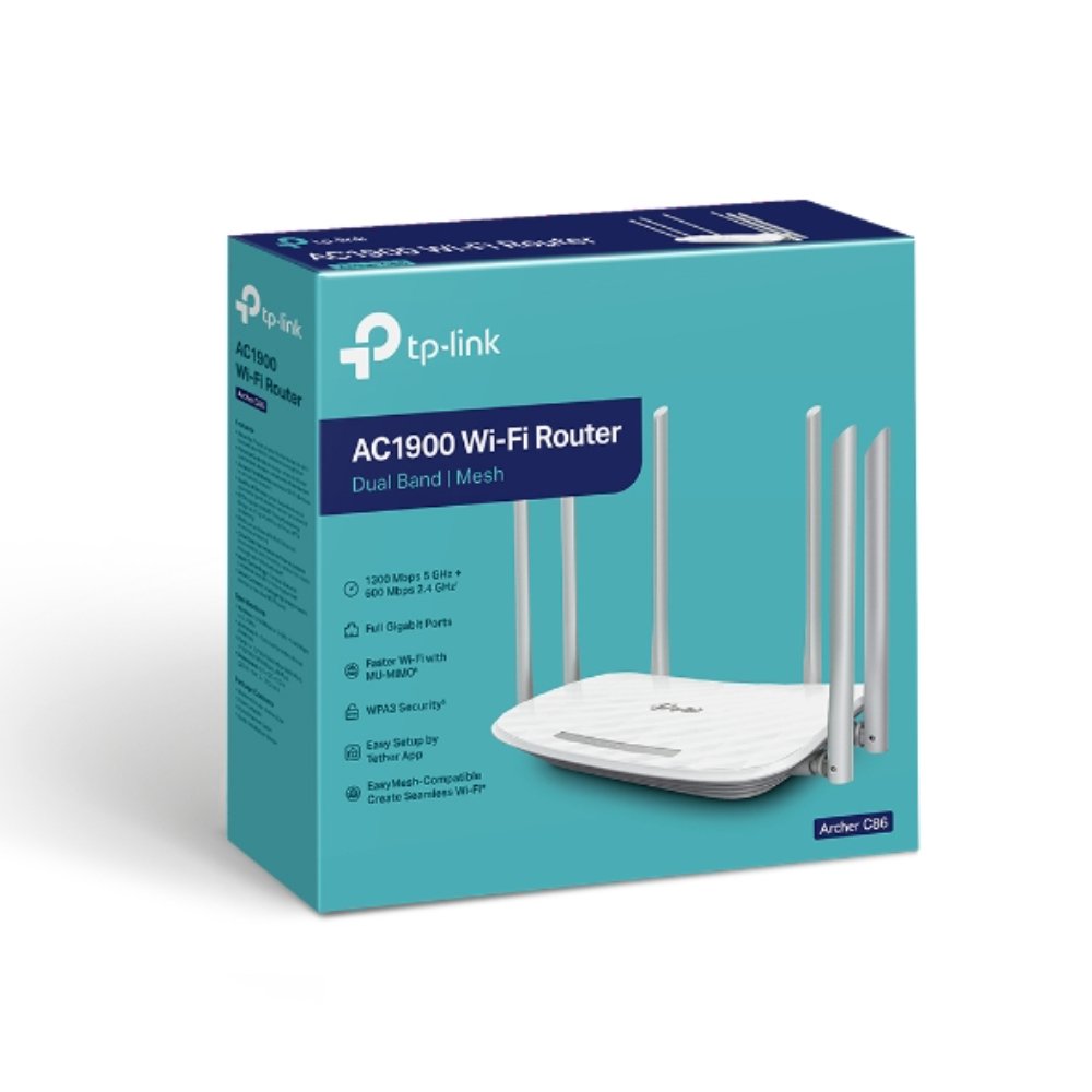 Archer20C86_1 Router TPLINK AC1900 Dual-Band Wi-Fi Router - Imagen 2