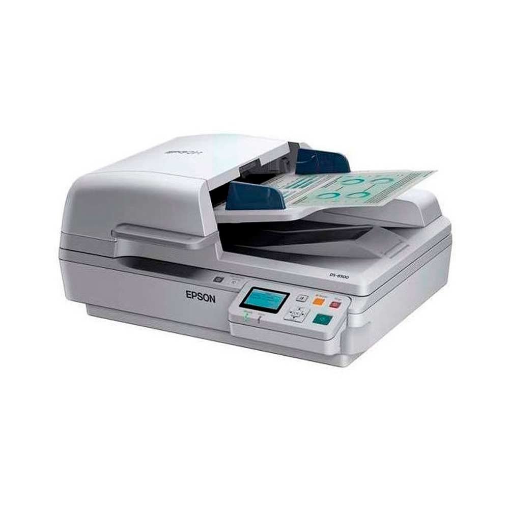 B11B205221_1 Escáner EPSON WorkForce DS 6500 Cama Plana COLOR Blanco - Imagen 2