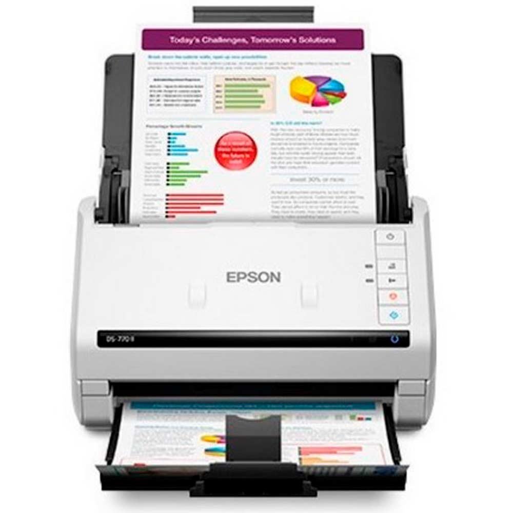 B11B262201 Escáner Epson WorkForce DS-770ll vertical - Blanco - Imagen 1