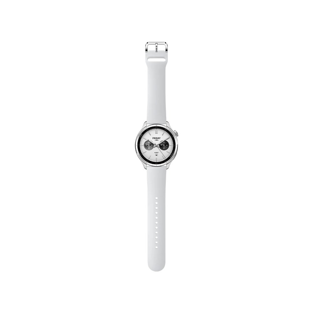 BHR07VUGL_2 Xiaomi Watch S4 41mm Leather Strap(White) - Imagen 3