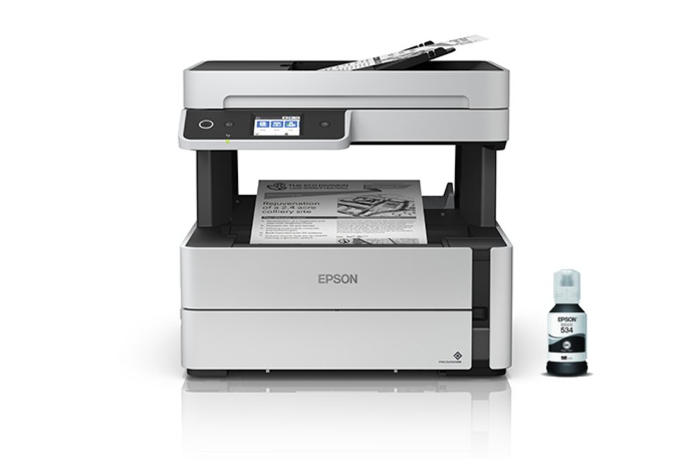 C11CG93301_1 Multifuncional Epson EcoTank M3180 Monocromatica - Imagen 2