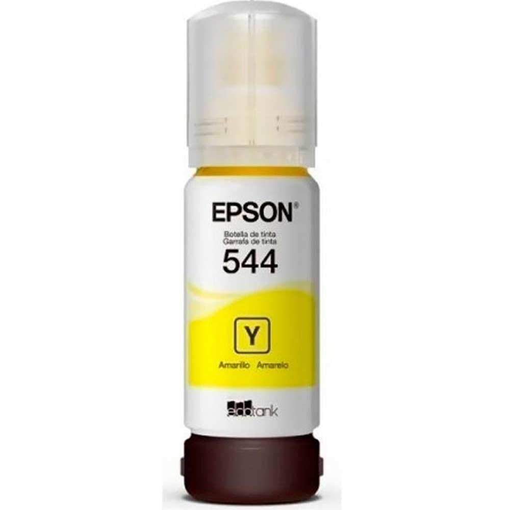 C13T00N42A_2 Botella de Tinta EPSON T544420 AL Ecotank L3110/L3150 COLOR Amarillo - Imagen 3
