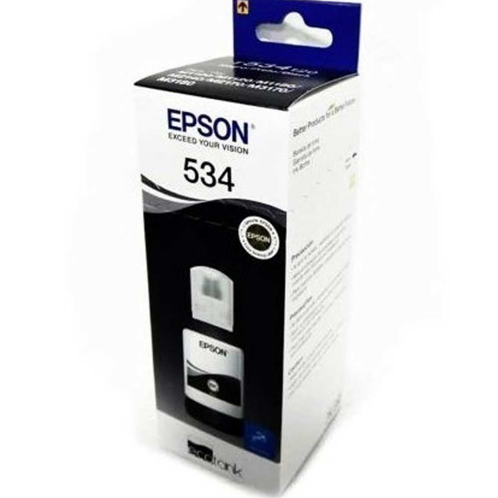 C13T03L12A_1 Botella de Tinta EPSON T534120 AL M1120/2170/3170 COLOR Negro Pigmentado - Imagen 2