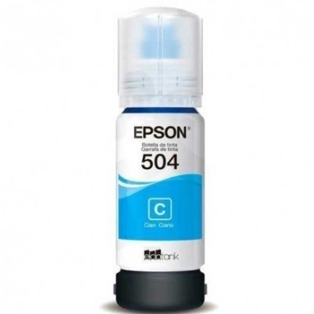 C13T03N22A_2 Botella Epson T504220-AL CYAN L4150 / L4160 (6.000 paginas) - Imagen 3
