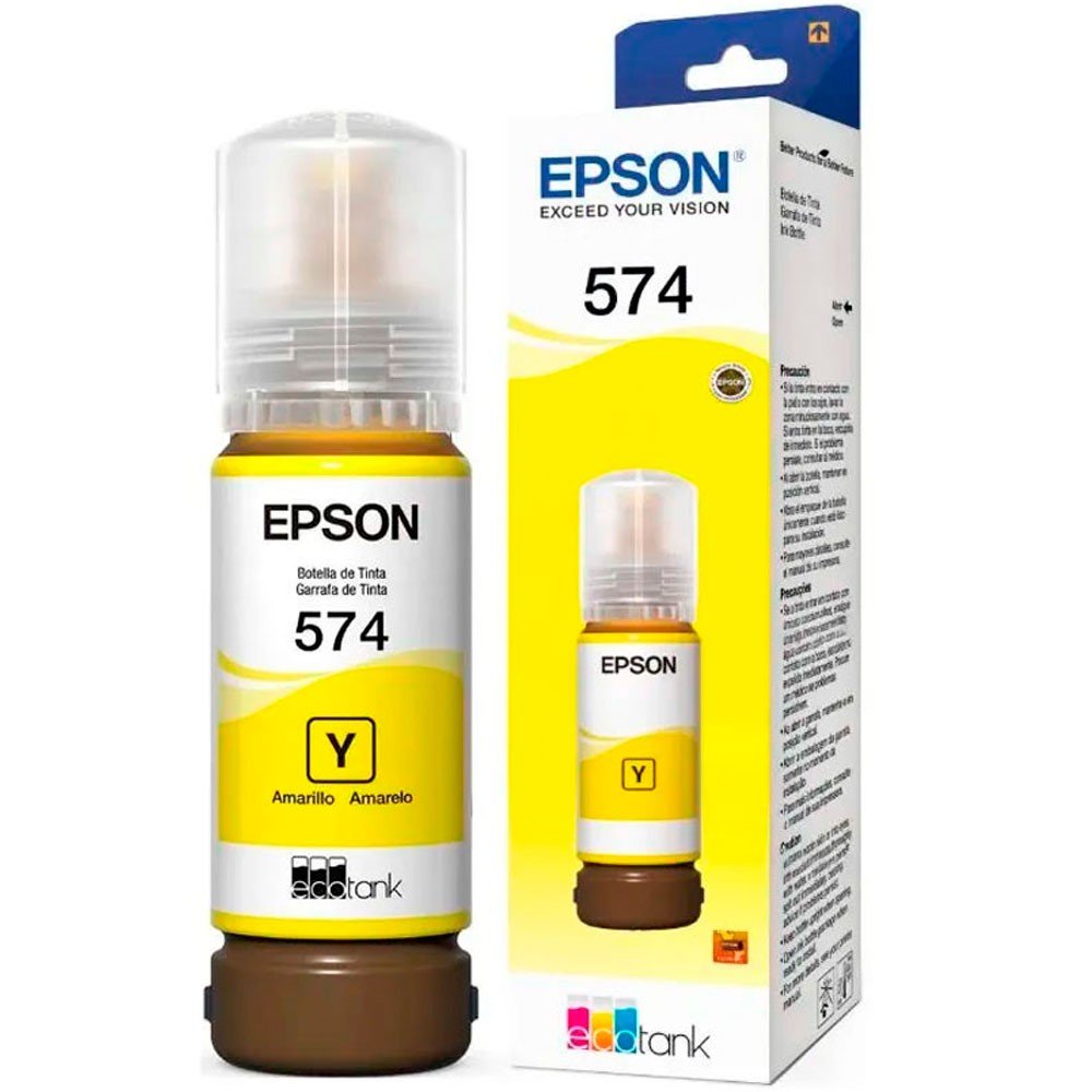 C13T09A42A-2 Botella de Tinta EPSON T574420 AL Ecotank L8050 COLOR Amarillo - Imagen 1