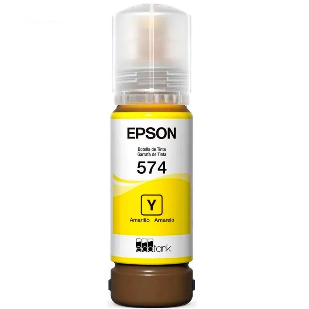C13T09A42A_1 Botella de Tinta EPSON T574420 AL Ecotank L8050 COLOR Amarillo - Imagen 2