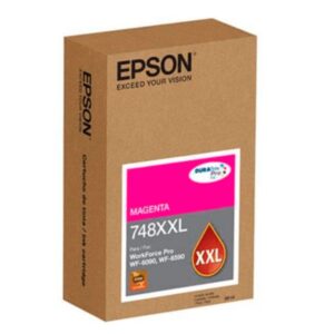 Cartuchos de Tinta Epson Magenta T748XXL320-AL para WorkForce WF-6090/WF-6590 (7.000 páginas)
