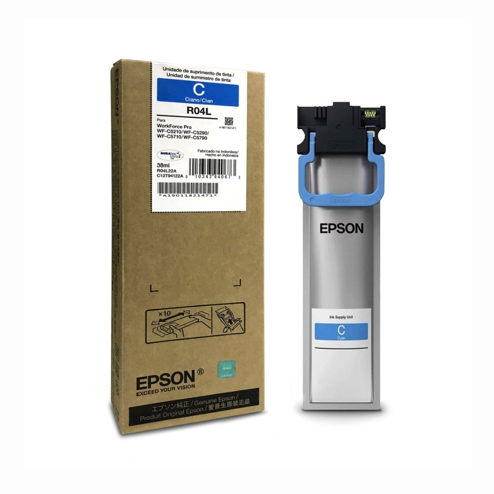 C13T94122A_1 Bolsa Epson T941220-AL - Cyan WF-C5290/WF-C5790  (5.000 páginas) - Imagen 2