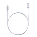 CABLE BLANCO  C TO C 2 METROS 100W SOPORTA CARGA RAPIDA  PD3.0 Y QC3.0 - Imagen 2