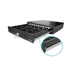 Gaveta De Dinero 3NSTAR Metálica Con Microswitch 410x420mm COLOR Negro - Imagen 3