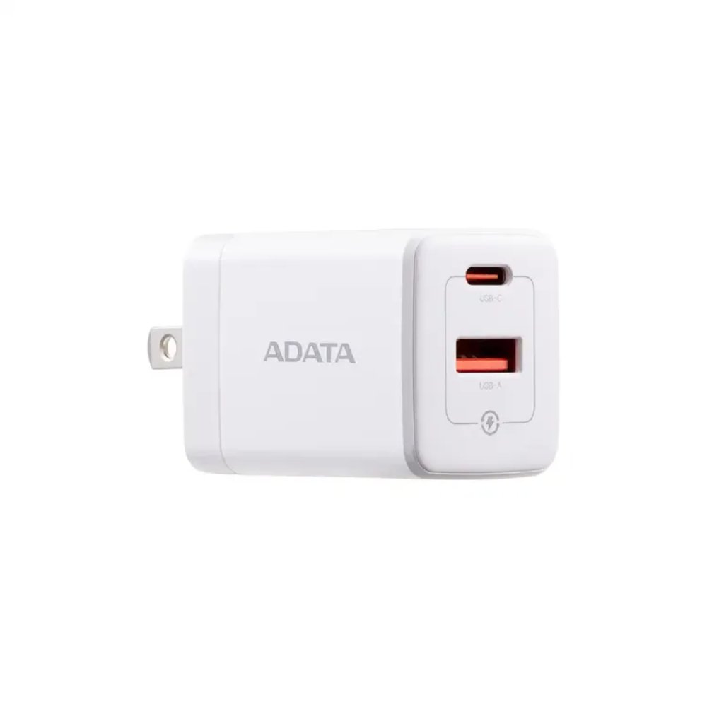 CHARGERU-0352-QCPDWH CARGADOR 35W - 1PUERTOS USB TYPE C- 1 PUERTO USB TYPE A + BLANCO - Imagen 1