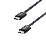 CARGADOR 65W NEGRO - 2 PUERTOS USB TYPE C- 1 PUERTO USB TYPE A + CABLE 2METROS TYPE C - Imagen 3