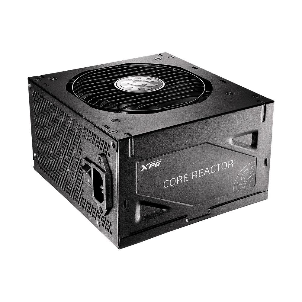 COREREACTORIIVE850G-BKCUS XPG CORE REACTOR II VE, Black, 80+ Gold, Full Modular, 850W, ATX 24x1, EPS 8x2, PCIE 6+2x3, MOLEXx2, 12VHPWRx1, SATAx6, TW Capacitor, - Imagen 1