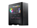 XPG DEFENDER PRO, Negro, E-ATX Torre Media, 3.5incx2, I/O: USBx2, HD Audiox1, Resetx1, Powerx1, Ventilador: Frontalx2, Traserox1, 2 Años Garantía - Imagen 3