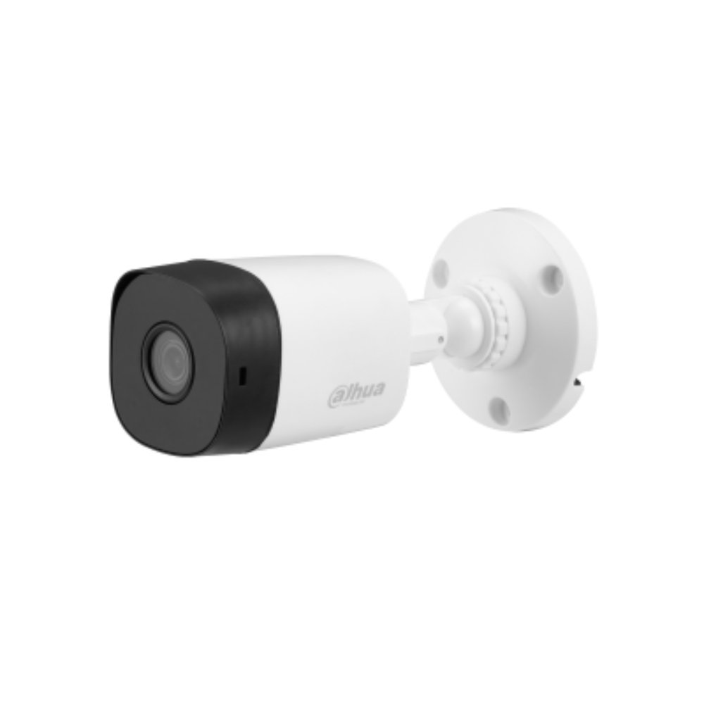 DH-HAC-B1A21N-U-2.8MM-1 Cámara Dahua tipo bala de focal fija IR HDCVI de 2 MP, Máx. 30 fps a 1080p. Iluminación IR inteligente, 30 m de distancia de iluminación, Lente fija de 2,8 mm, CVI/CVBS/AHD/TVI conmutable, IP67, 12 VCC - Imagen 1