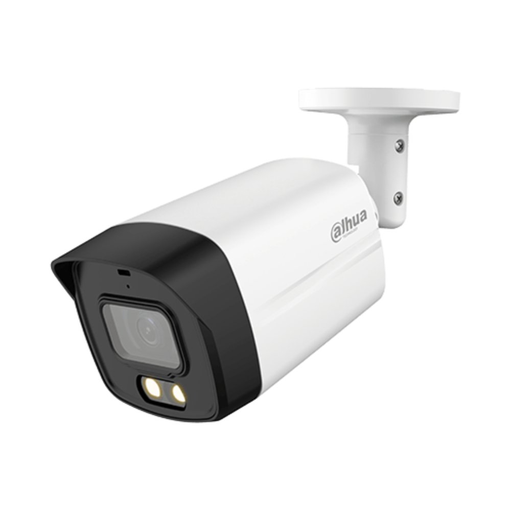 DH-HAC-HFW1509TLMN-LED-2.8MM CAMARA ANALOGA TIPO BALA SEMIMETALICA 5MP ILUMINACIÓN SMART DUAL LIGHT 40M 2.8MM LUZ VISIBLE MIC. INTEG IP67 - Imagen 1