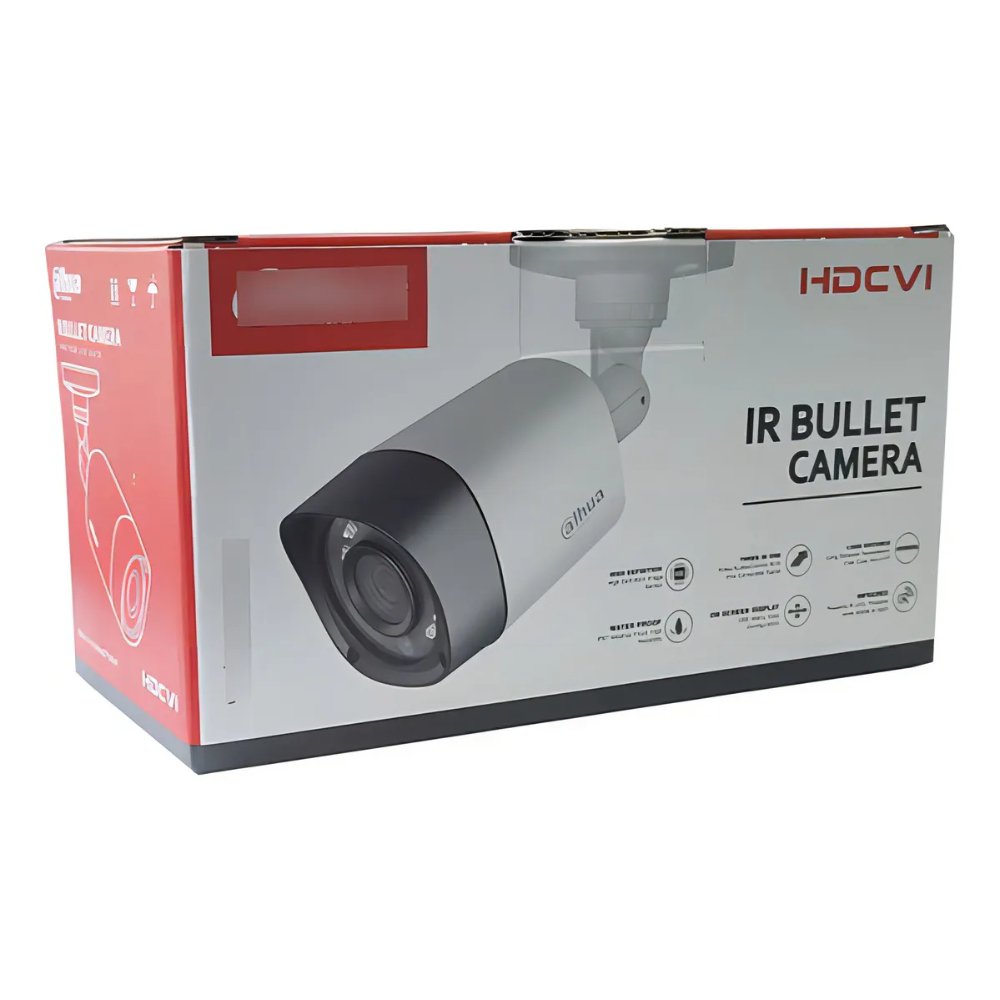 DH-HAC-HFW1800RN-2.8MM_1 CAMARA TIPO BALA  4 EN 1 1/2,7 CMOS 8MP  LENTE  FIJO 2,8 MM FOV 104° DWDR IR 20M IP50 - Imagen 2
