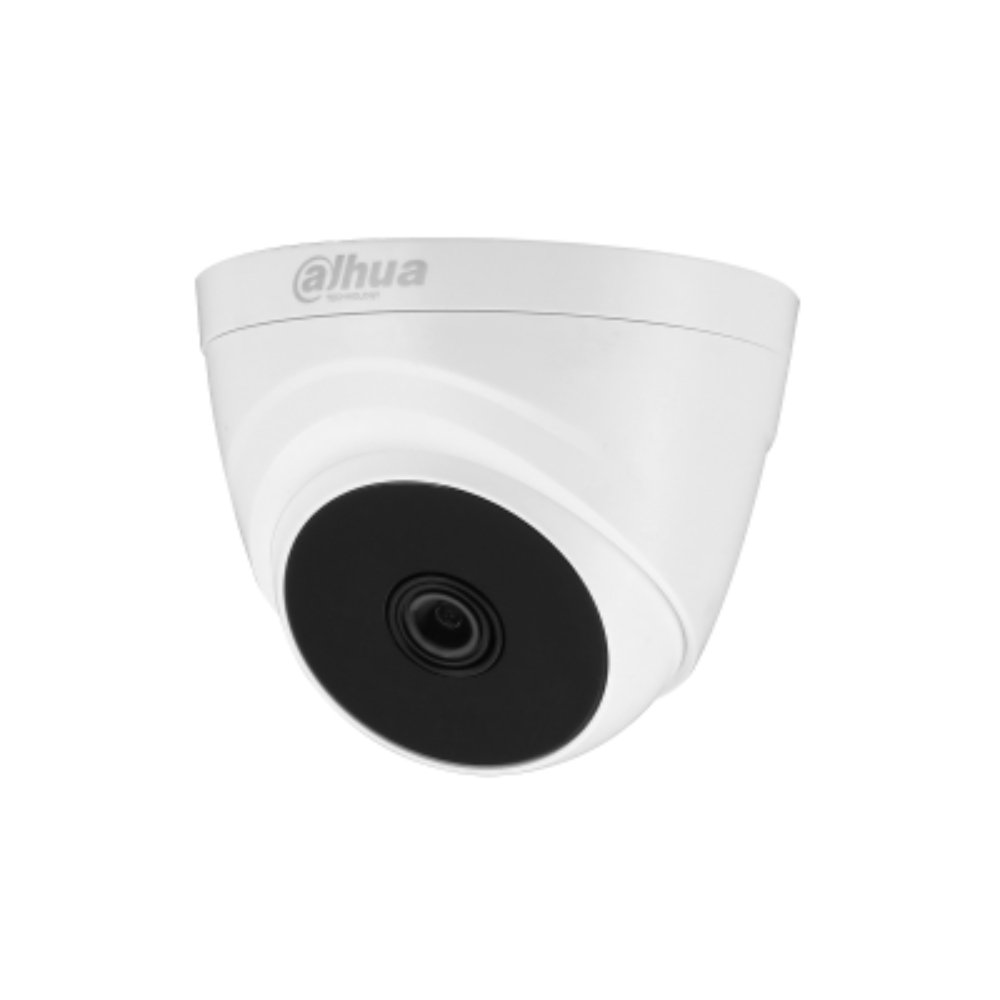 DH-HAC-T1A21N-U-2.8MM-1 Cámara Dahua Domo de focal fija IR HDCVI de 2 MP, Máx. 30 fps a 1080p, Iluminación IR inteligente, 25 m de distancia de iluminación, Lente fija de 2,8 mm CVI/CVBS/AHD/TVI conmutable - Imagen 1