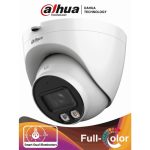 Camara IP Domo antivandalico WizSense, 4 MP a 20 ips, Smart H265+ e ICR, Dual Light hasta 30 metros, óptica fija 2,8 mm, micrófono, PoE, IP67 e IK10