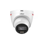 Cámara IP Domo de 4 MP ofrece tecnología WizColor y WizSense con IA, SMD Plus, lente de 2.8 mm, micrófono integrado, WDR 120 dB, ranura MicroSD, PoE, y protección IP67