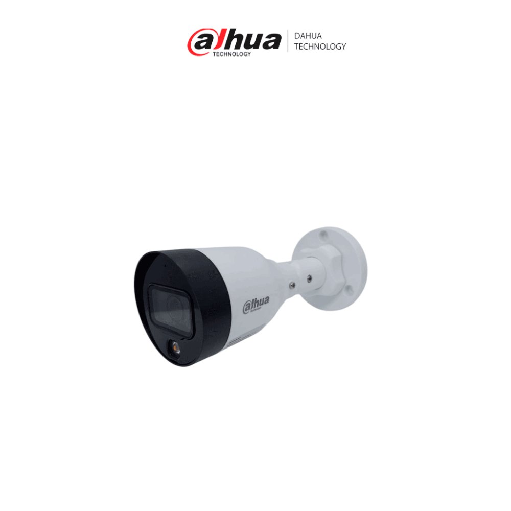 DH-IPC-HFW1439S1-IL-2.8MM Cámara Dahua IP Bala 4MP SMART DUAL LIGHT (FULL COLOR) 2.8MM 25/30 fps, DWDR, 3D NR, HLC, BLC, IP67, 12 VCC. IR 30 m y luz cálida 20 m - Imagen 1