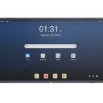 Pantalla interactiva inteligente Dahua UHD Lite de 86'', Android 13, certificación EDLA, Google Store, procesador de cuatro núcleos A76 y A55, 8 GB + 128 GB, 2 x 8 W + 2 x 18 W, NFC; seguimiento de voz + encuadre automático. Cámara de 48 MP + 8 micrófonos (Alcance: 12 m). Carga tipo C de 65 W + 15 W + BYOM. - Imagen 3