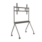 Soporte móvil para pantalla interactiva.