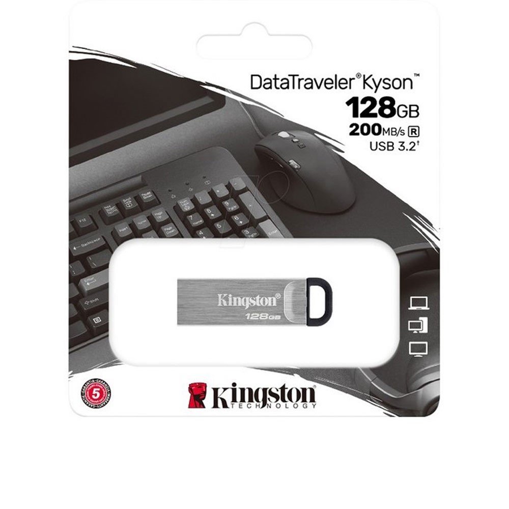 DTKN128GB Memoria USB KINGSTON 128GB 3.2 Gen 1 DataTraveler - Imagen 1