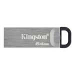 Memoria Kingston 64GB USB 3.2 Gen 1 DataTraveler Kyson Metálica