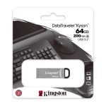 Memoria Kingston 64GB USB 3.2 Gen 1 DataTraveler Kyson Metálica - Imagen 3