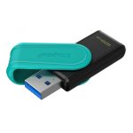Usb kingston 128GB 3.2 DataTraveler Exodia S (Black/Turquoise) - Imagen 2