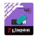 Usb kingston 128GB 3.2 DataTraveler Exodia S (Black/Turquoise) - Imagen 3