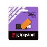 Usb kingston 256GB 3.2 DataTraveler Exodia S (Black/Orange) - Imagen 3