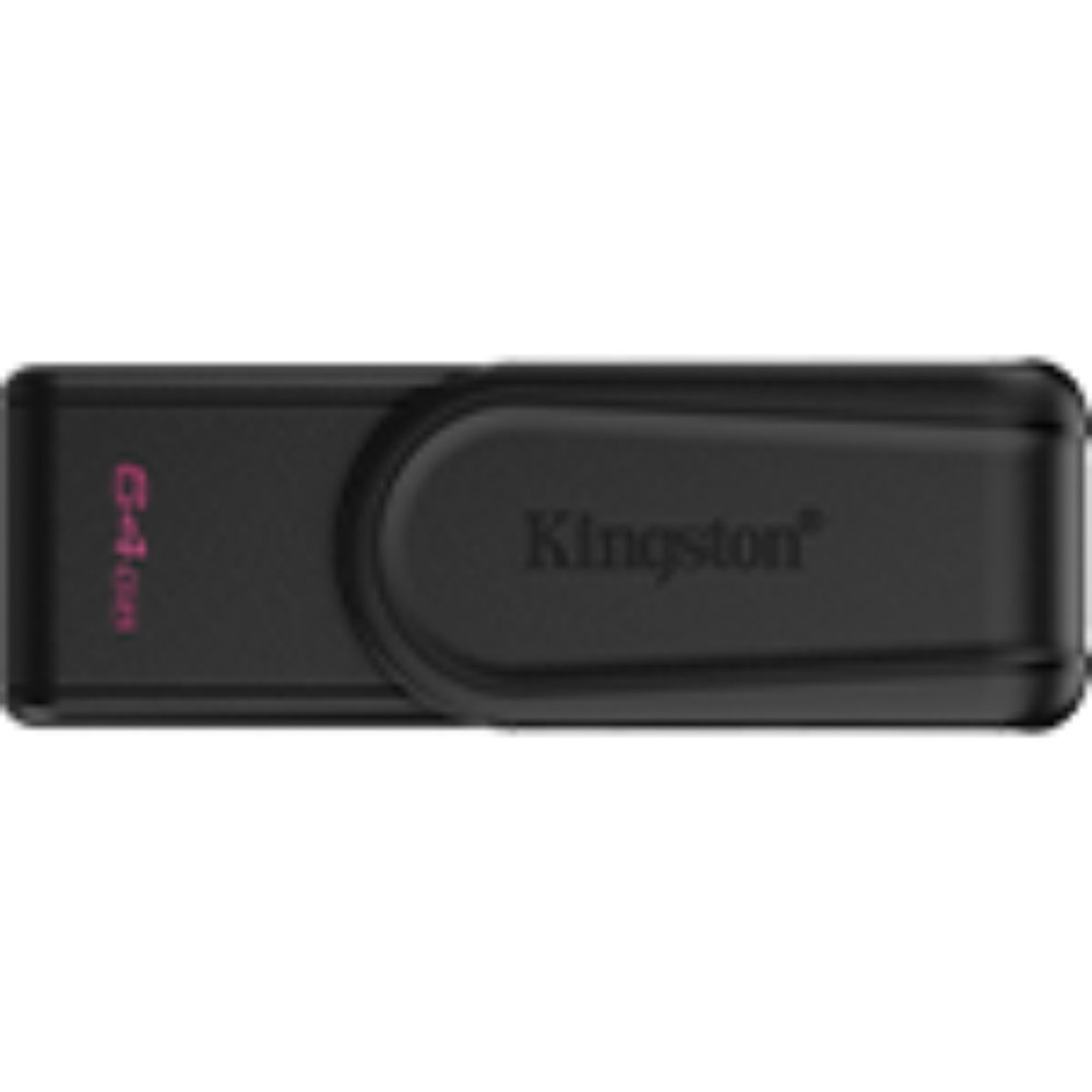 DTXS64GB Usb kingston 64GB 3.2 DataTraveler Exodia S (Black/Black) - Imagen 1