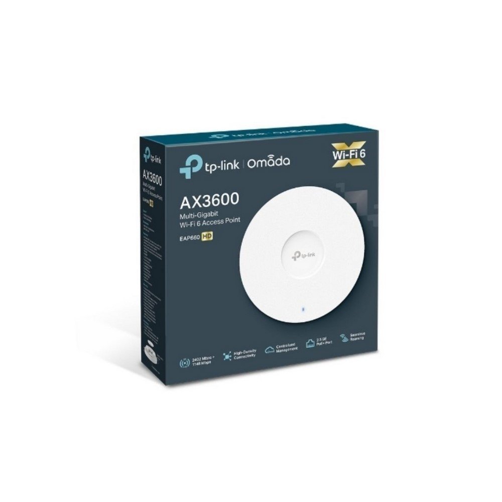 EAP66020HD_2 Access Point Tplinksmb Multi-Gigabit AX3600 Doble banda - Imagen 3