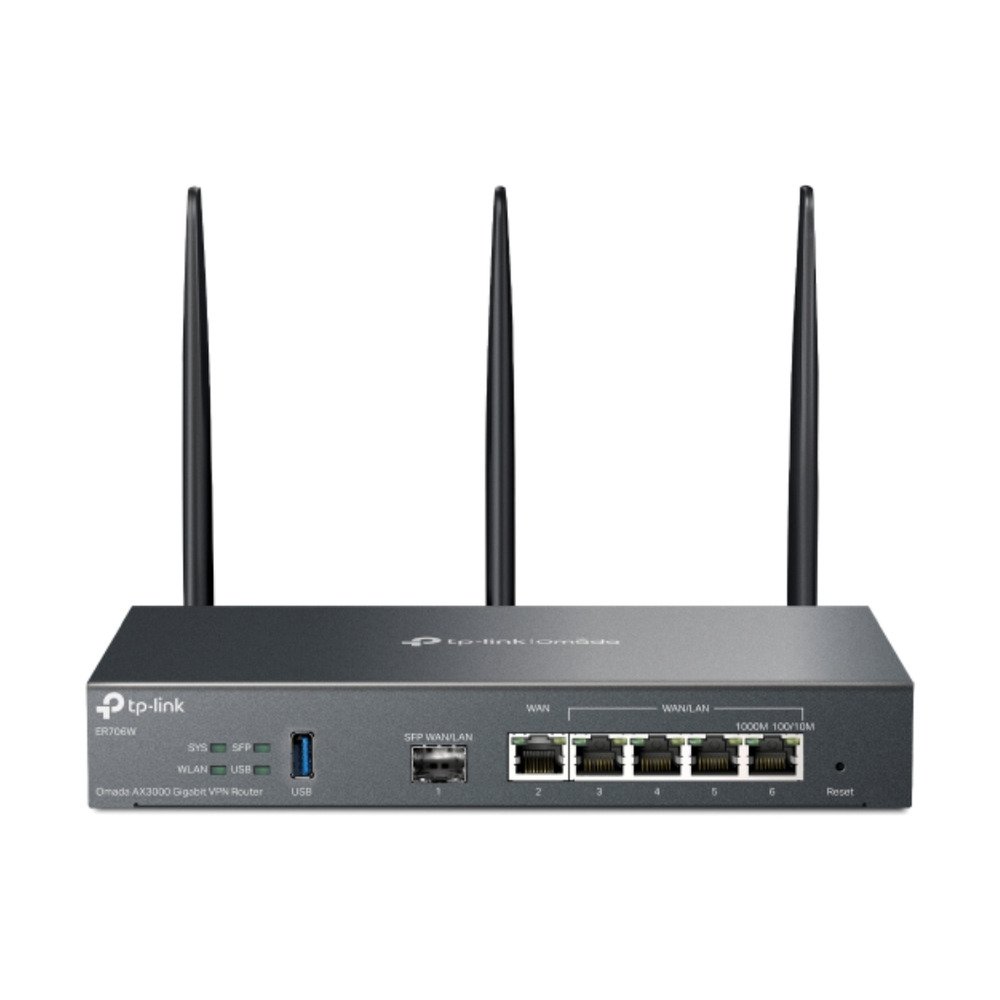 ER706W Omada AX3000 Wi-Fi 6 Gigabit VPN Router - Imagen 1
