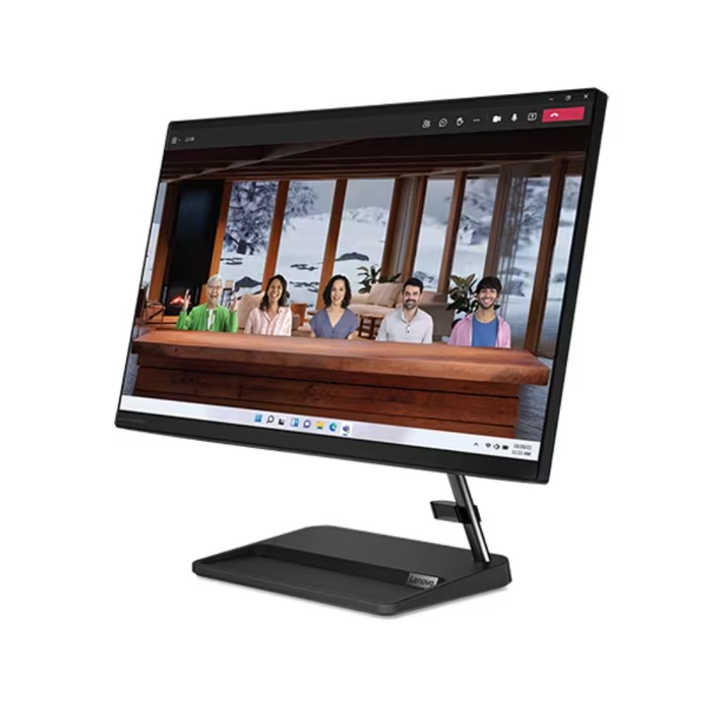 F0G1010KLD_1 Todo en uno Lenovo IC 3 24ALC6 AMD Ryzen 7 7730U 23,8 Pulgadas FHD Memoria 8GB Estado Solido 512GB Linux Negro - Imagen 2