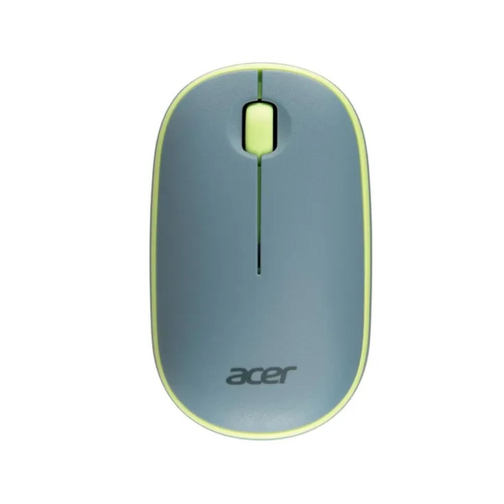 GP.MCE11.03H Mouse Acer AMR100 Color Blue inalámbrico de burbuja (1600 DPI/frecuencia inalámbrica de 2,4 GHz/sensor óptico/llave USB) - Imagen 1