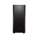 XPG INVADER X MINI, Negro, ATX Torre Media, 3.5incx2, I/O:USB-Cx1, USBx2, HD Audiox1, Resetx1, Powerx1,Ventilador ARGB Invertido: (Topx2, Speratex2), Ventilador:(Rearx1), 2 Años de Garantía - Imagen 2