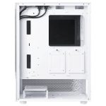 XPG INVADER X MINI, Blanco, ATX Torre Media, 3.5incx2, I/O:USB-Cx1, USBx2, HD Audiox1, Resetx1, Powerx1,Ventilador ARGB Invertido: (Topx2, Speratex2), Ventilador:(Rearx1), 2 Años de Garantía - Imagen 2