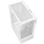 XPG INVADER X MINI, Blanco, ATX Torre Media, 3.5incx2, I/O:USB-Cx1, USBx2, HD Audiox1, Resetx1, Powerx1,Ventilador ARGB Invertido: (Topx2, Speratex2), Ventilador:(Rearx1), 2 Años de Garantía - Imagen 4