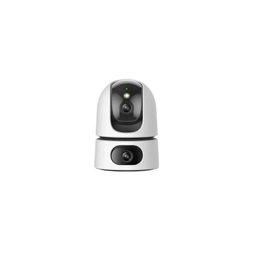 IPC-S20EN-6M0S-3.6MM-1 Camara IP Ranger 2 Dual 6MP (3MP/2K LENTE FIJO-3MP/2K LENTE PT) Smart Full-Color Night Vision, H265, Angulo de vision 0°~355° TILT -5°~80°, Micro SD (up to 512GB), Dual-Band Wi-Fi 6(2.4 GHz / 5 GHz), Two-way Audio, Motion Detection, Human Detection, Pet Detection, Abnormal Sound, One-touch Call, USB-C Power - Imagen 1