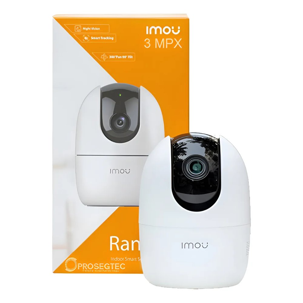 IPC-S2EN-5R1S-3.6MM-2 Camara IP Ranger 2 PRO, WIFI, 5MP/3K, Smart Full-Color Night Vision, H265, ángulo de visión 0°~355° TILT -5°~80°,Micro SD(up to 512GB), Dual-Band Wi-Fi 6(2.4 GHz / 5 GHz), Two-way Audio, Motion Detection, Human Detection, Pet Detection, Abnormal Sound,One-touch Call, USB-C Power - Imagen 1