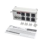 Multitoma TRIPPLITE Supresor de Sobretensiones Isobar con 6 tomacorrientes, 1.83 m [6 pies]. Supresor de Sobretensiones Isobar con 4 Tomacorrientes,
